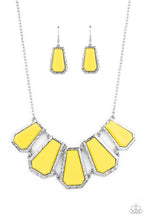 Load image into Gallery viewer, Stellar Heiress - Yellow Paparazzi Necklace
