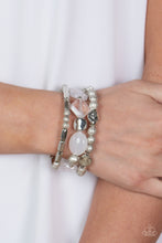 Load image into Gallery viewer, Marina Magic- White Paparazzi Bracelet

