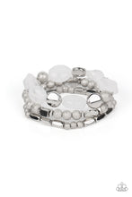 Load image into Gallery viewer, Marina Magic- White Paparazzi Bracelet
