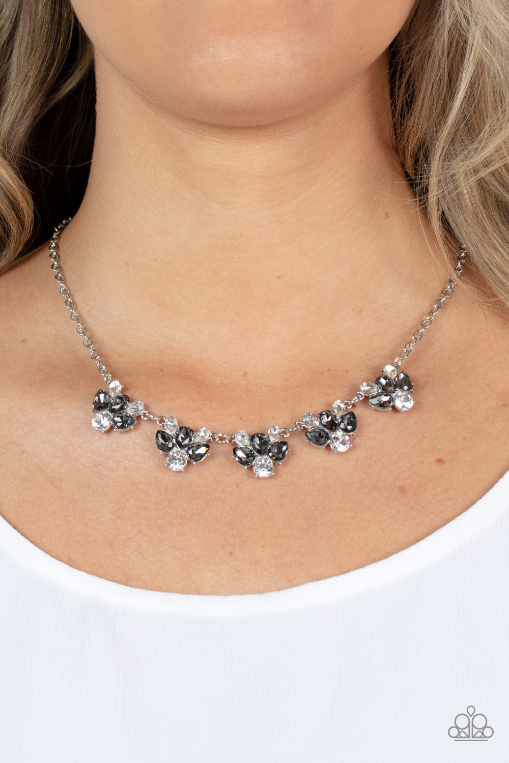 Envious Elegance - Silver Paparazzi Necklace