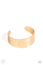 Load image into Gallery viewer, Coolly Curved - Gold Paparazzi Bracelet
