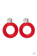 Load image into Gallery viewer, Strategically Sassy - Red Paparazzi Earrings

