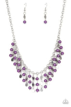 Load image into Gallery viewer, Wall Street Stylist - Purple Paparazzi Necklace
