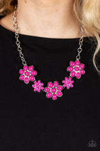 Load image into Gallery viewer, Flamboyantly Flowering - Pink Paparazzi Necklace

