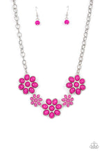 Load image into Gallery viewer, Flamboyantly Flowering - Pink Paparazzi Necklace
