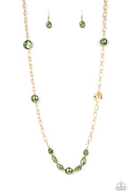 Load image into Gallery viewer, Pardon My FABULOUS - Green Paparazzi Necklace
