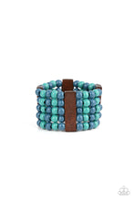 Load image into Gallery viewer, Paparazzi Island Soul - Blue Bracelet
