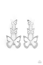 Load image into Gallery viewer, Flamboyant Flutter - White💖Earrings
