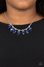 Load image into Gallery viewer, Crown Jewel Couture - Blue Paparazzi  Necklace
