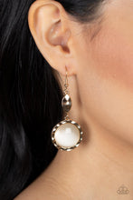 Load image into Gallery viewer, Magically Magnificent - Gold Paparazzi Earrings
