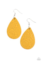 Load image into Gallery viewer, Stylishly Subtropical - Yellow Paparazzi Earrings
