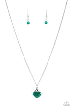 Load image into Gallery viewer, Gracefully Gemstone - Green Paparazzi Necklace
