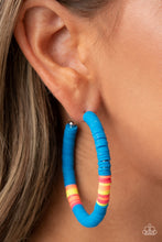 Load image into Gallery viewer, Colorfully Contagious - Blue  Paparazzi Earrings
