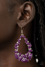 Load image into Gallery viewer, Tenacious Treasure - Purple Paparazzi Earrings
