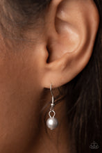Load image into Gallery viewer, Drip Drop Dazzle - Silver Paparazzi Necklace

