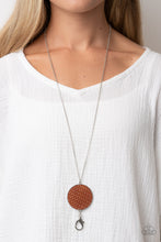 Load image into Gallery viewer, Paparazzi 💖Wondrously Woven - Brown 💖Lanyard
