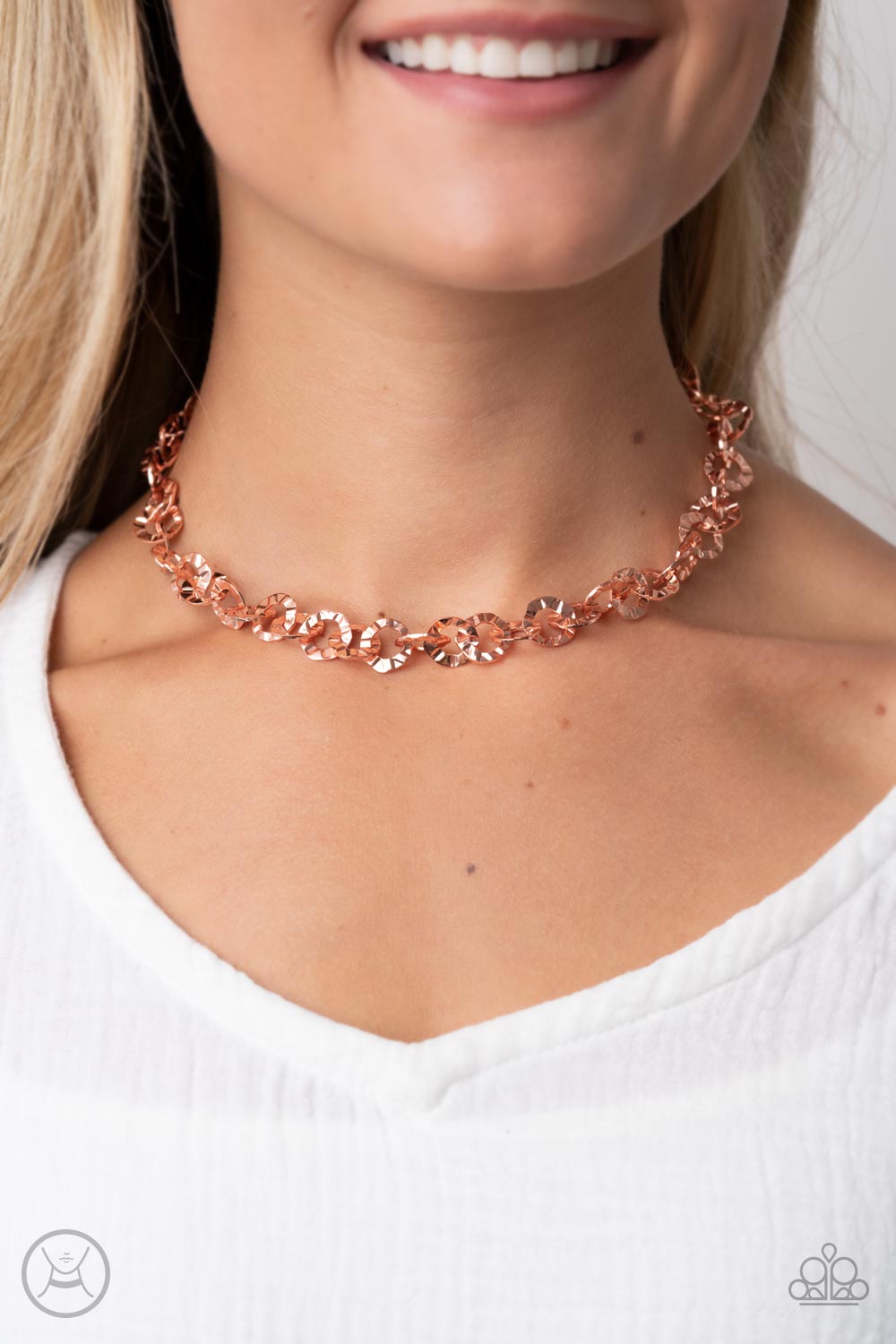 Rebel Grit - Copper Paparazzi Necklace