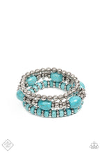 Load image into Gallery viewer, Take By SANDSTORM - Blue Paparazzi Accessories
