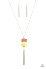 Load image into Gallery viewer, Reel It In - Yellow Paparazzi Necklace
