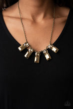 Load image into Gallery viewer, Celestial Royal - Brass Paparazzi Necklace
