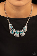 Load image into Gallery viewer, Jubilee Jingle - Blue Paparazzi Necklace
