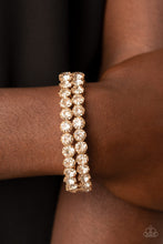 Load image into Gallery viewer, Megawatt Majesty - Gold Paparazzi Bracelet

