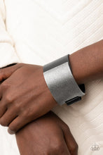 Load image into Gallery viewer, Studded Synchronism - Black Paparazzi Bracelet
