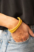 Load image into Gallery viewer, Desert Odyssey - Yellow Paparazzi Bracelet
