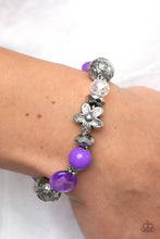 Load image into Gallery viewer, Pretty Persuasion - Purple Paparazzi Bracelet
