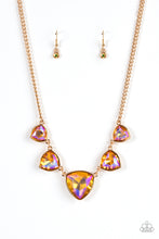 Load image into Gallery viewer, Paparazzi Cosmic Constellations - Gold💖 - Necklace
