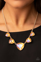 Load image into Gallery viewer, Paparazzi Cosmic Constellations - Gold💖 - Necklace
