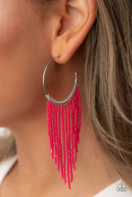Load image into Gallery viewer, Saguaro Breeze - Pink Paparazzi Earrings
