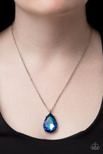 Load image into Gallery viewer, Illustrious Icon - Blue Paparazzi Necklace
