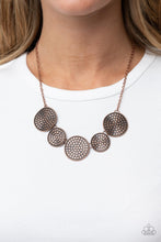 Load image into Gallery viewer, Self DISC-overy - Copper Paparazzi Necklace
