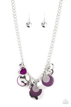 Load image into Gallery viewer, Oceanic Opera - Purple Paparazzi Necklace
