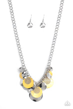 Load image into Gallery viewer, Oceanic Opera - Yellow Paparazzi Necklace
