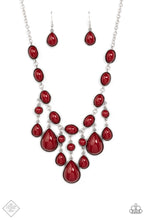 Load image into Gallery viewer, Mediterranean Mystery - Red Paparazzi Accessories
