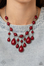 Load image into Gallery viewer, Mediterranean Mystery - Red Paparazzi Accessories
