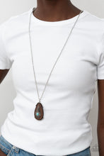 Load image into Gallery viewer, Personal FOWL - Blue Paparazzi Necklace
