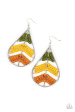 Load image into Gallery viewer, Nice Threads - Multi Paparazzi Earrings

