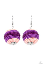 Load image into Gallery viewer, Zest Fest - Purple Paparazzi Earrings
