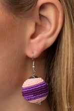 Load image into Gallery viewer, Zest Fest - Purple Paparazzi Earrings
