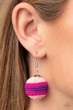 Load image into Gallery viewer, Zest Fest - Pink Paparazzi Earrings
