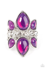 Load image into Gallery viewer, TRIO Tinto - Purple Paparazzi Ring
