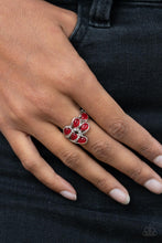 Load image into Gallery viewer, Cats Eye Cadence - Red Paparazzi Ring
