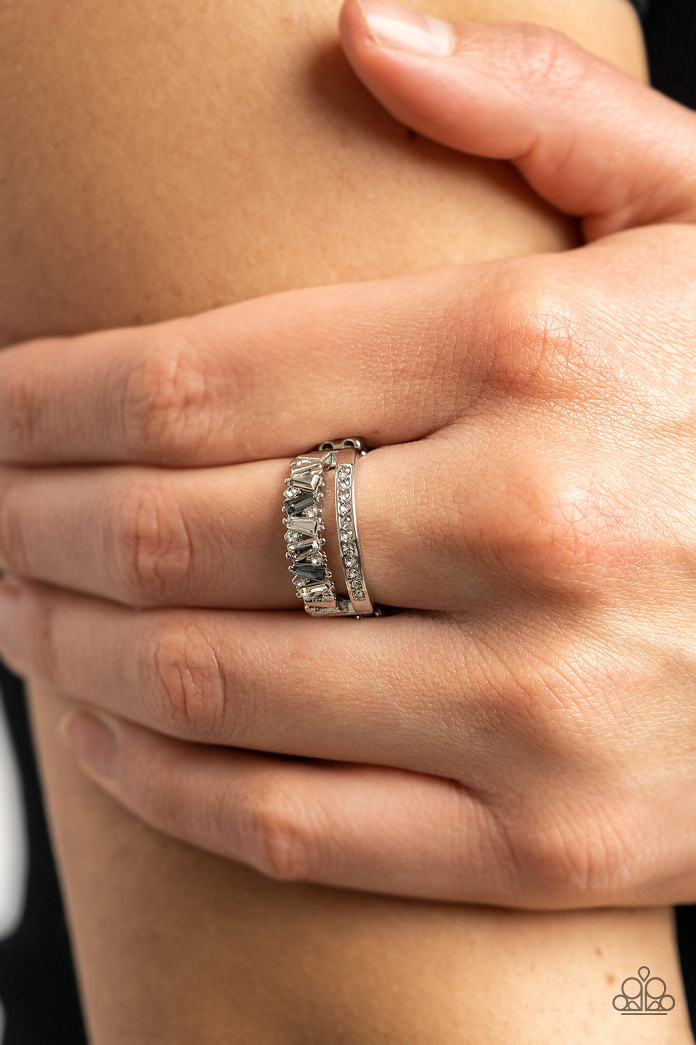 Fractal Fascination - Silver 💖 Paparazzi Ring