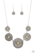 Load image into Gallery viewer, Marigold Meadows - Yellow Paparazzi Necklace
