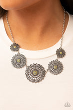 Load image into Gallery viewer, Marigold Meadows - Yellow Paparazzi Necklace

