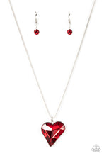 Load image into Gallery viewer, Lockdown My Heart - Red Paparazzi Accessories

