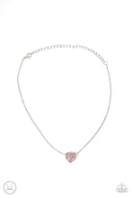 Load image into Gallery viewer, Twitterpated Twinkle - Pink Paparazzi Necklace
